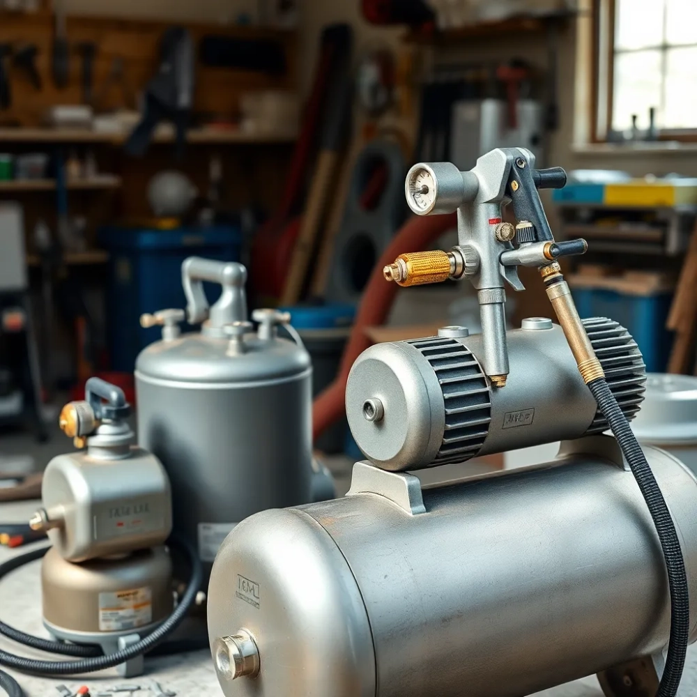 Jaki kompresor do malowania pistoletem