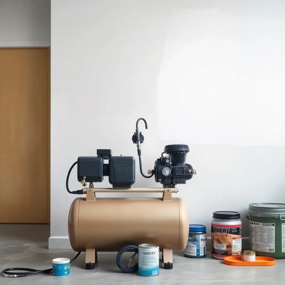 Jaki kompresor do malowania ścian