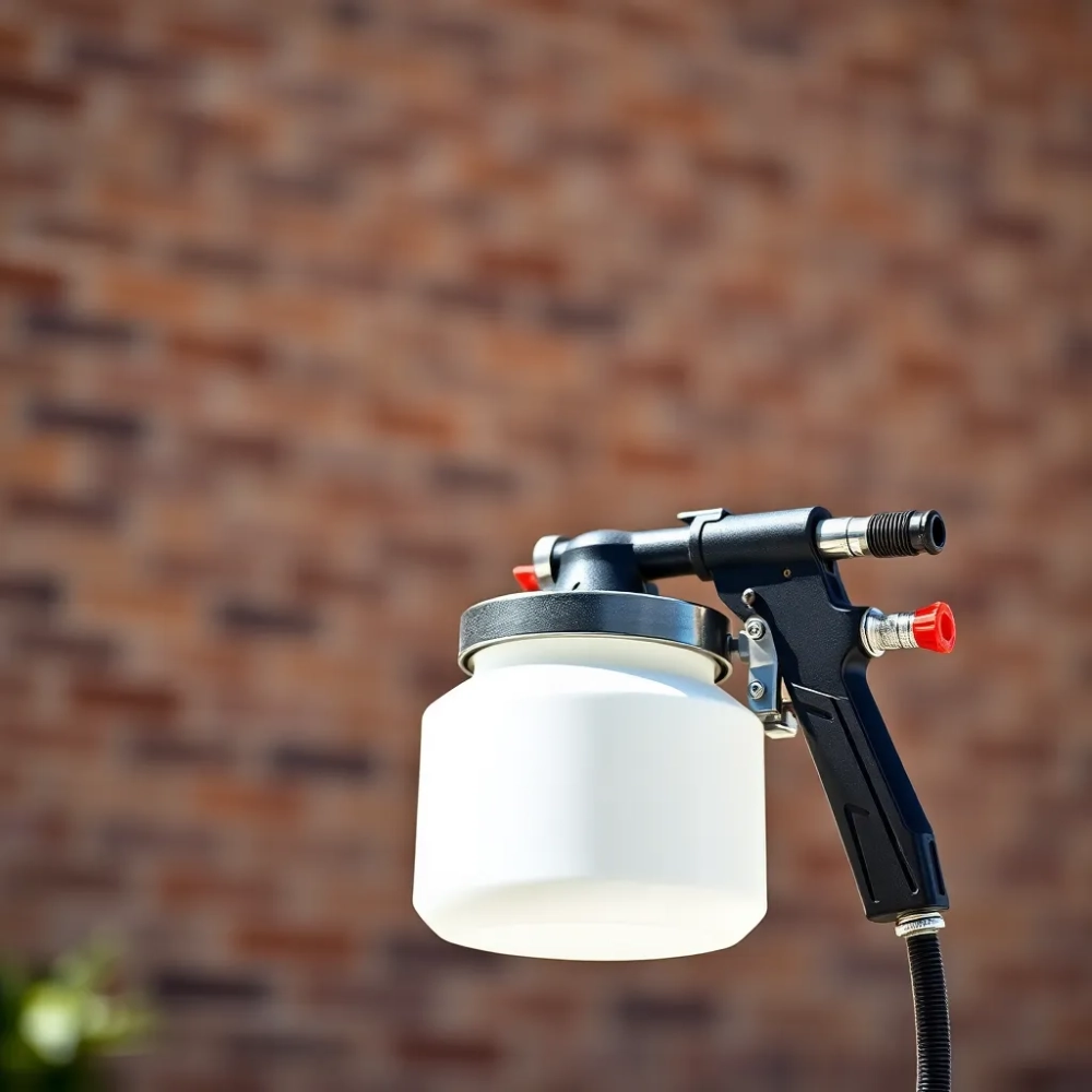 Jaki pistolet do malowania elewacji