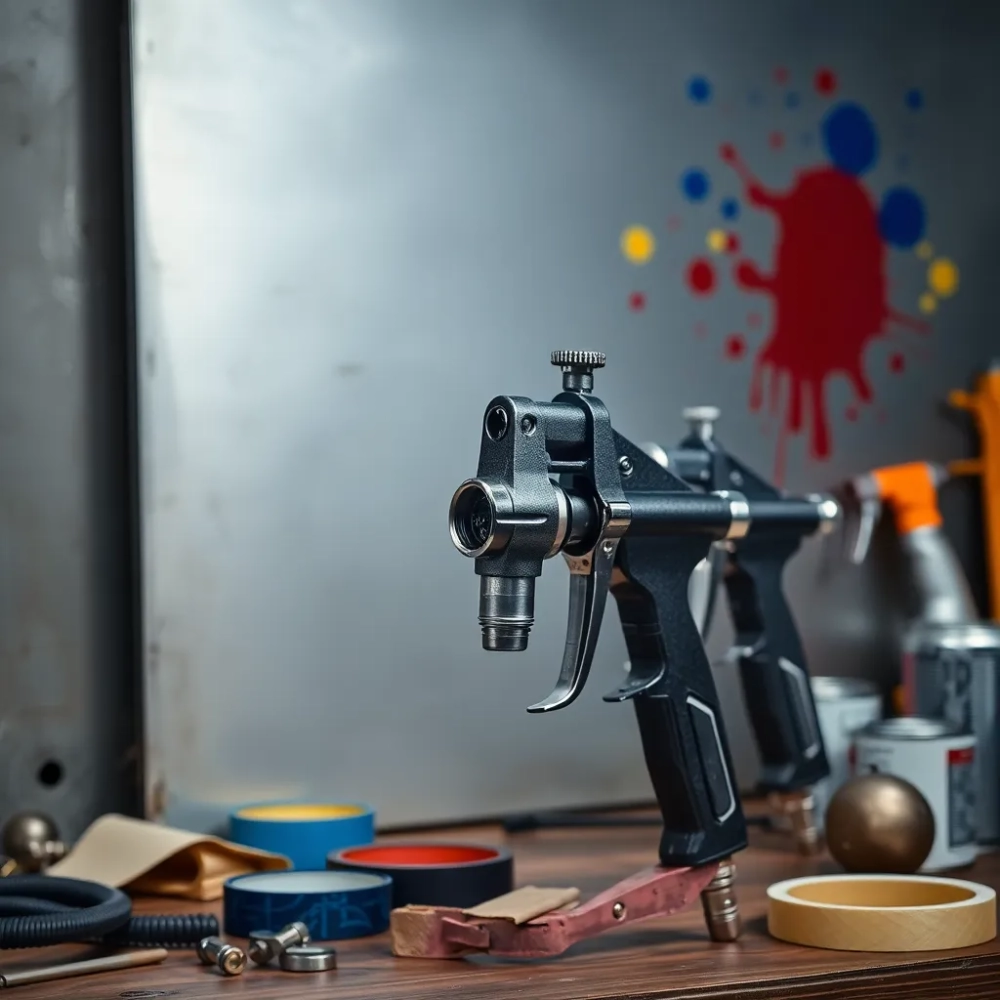 Jaki pistolet do malowania metalu