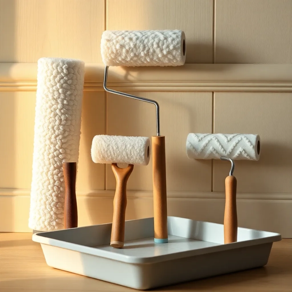 Jaki wałek do malowania boazerii