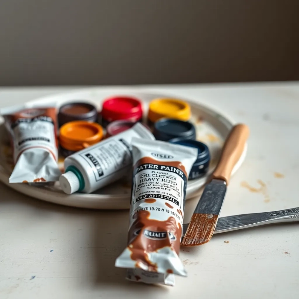 Jakie farby do malowania szpachelką
