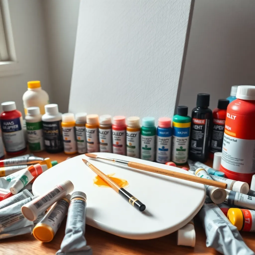 Jakie Farby Wybrać do Malowania na Płótnie?