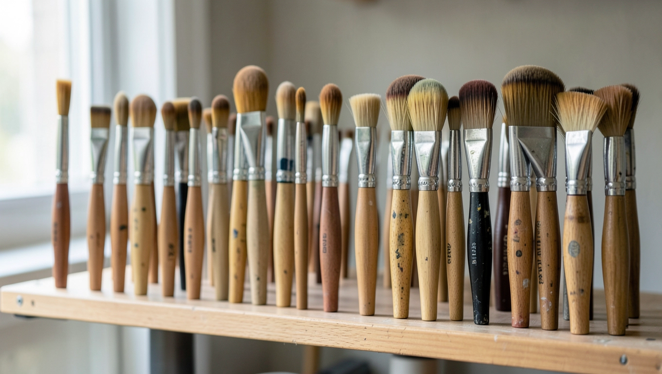 jakie pędzle do farb olejnych