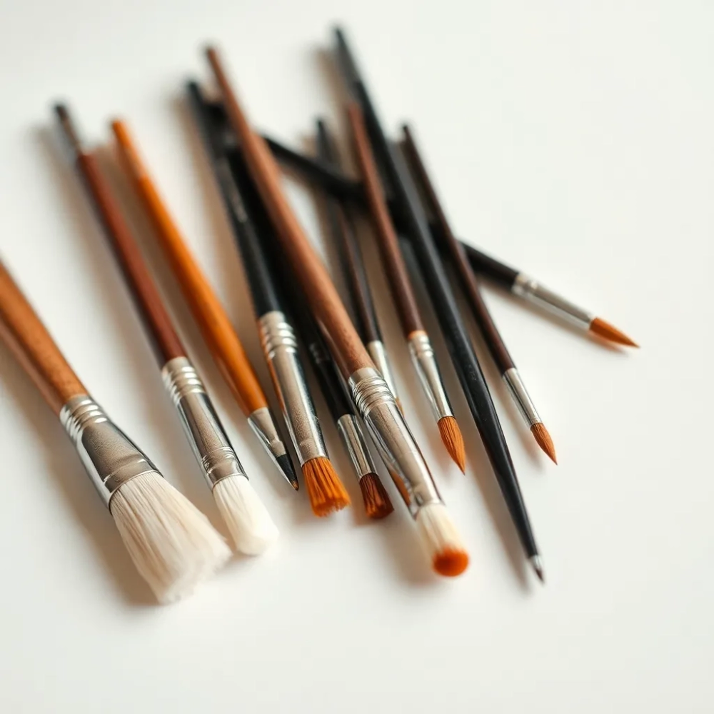 Jakie pędzle do malowania po numerach