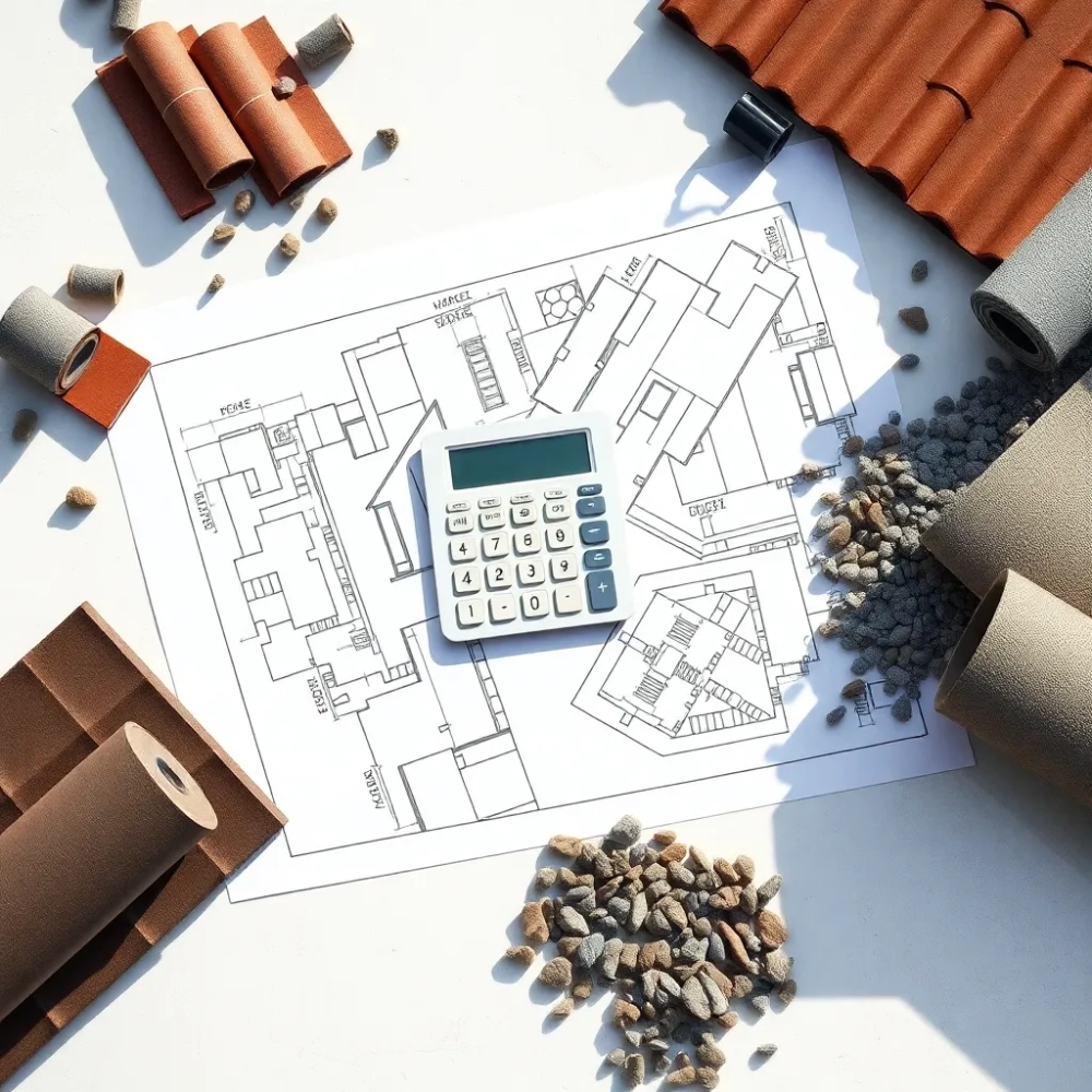 Kalkulator dachu płaskiego