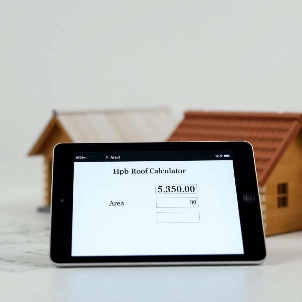 Kalkulator powierzchni dachu kopertowego
