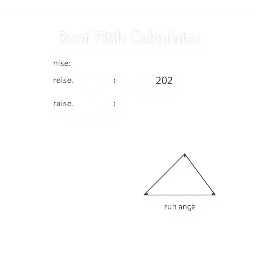 Kąt nachylenia dachu kalkulator