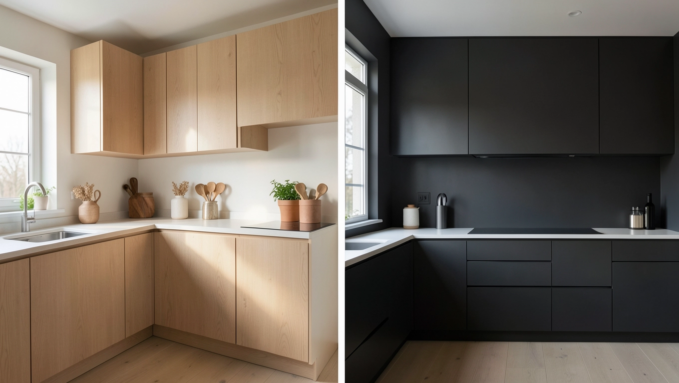 Kolor farby pod styl kuchni