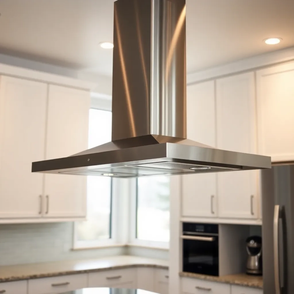 Komin do okapu kuchennego