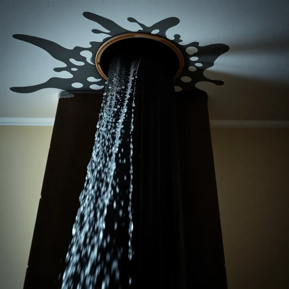 Komin przecieka do środka