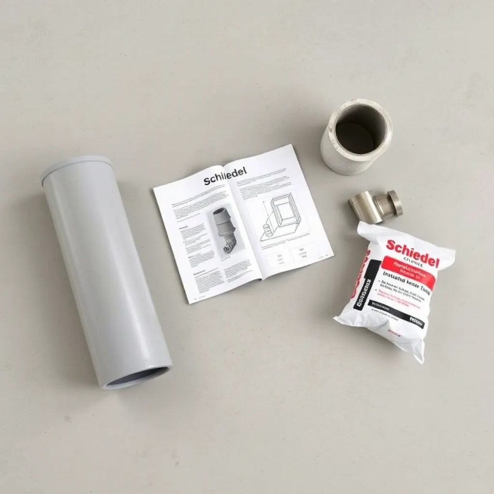 Komin Schiedel instrukcją montażu