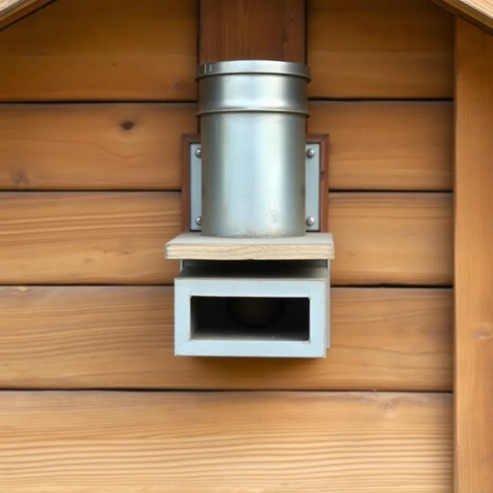 Komin wentylacyjny do kurnika