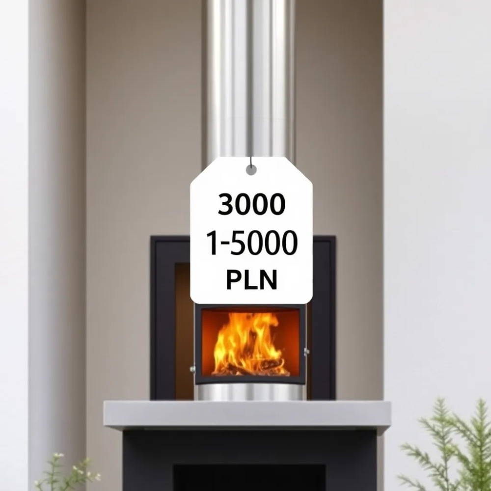 Komin zewnętrzny do Kominka cena