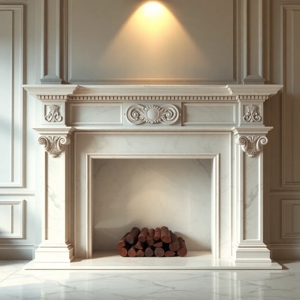 Kominek ozdobny do salonu