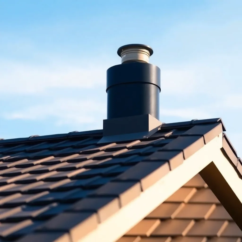 Kominek wentylacyjny do blachodachówki Ruukki