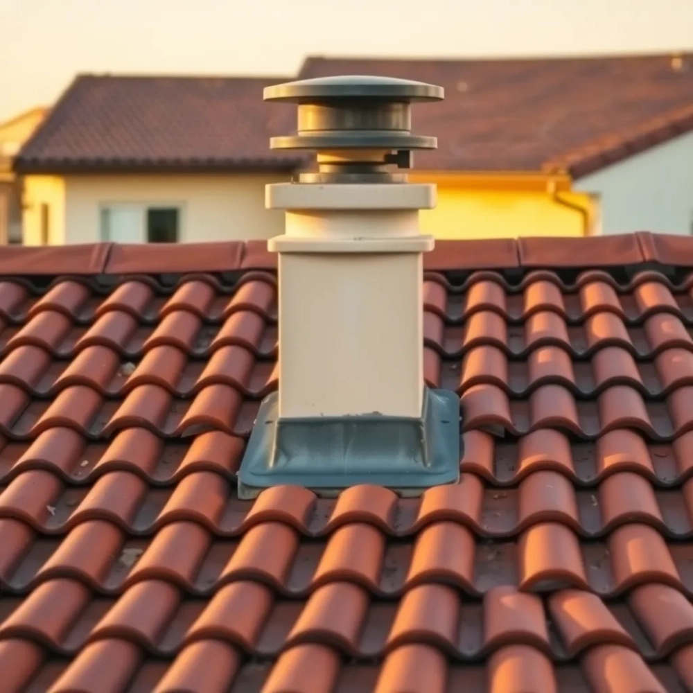 Kominek wentylacyjny do blachodachówki Venecja