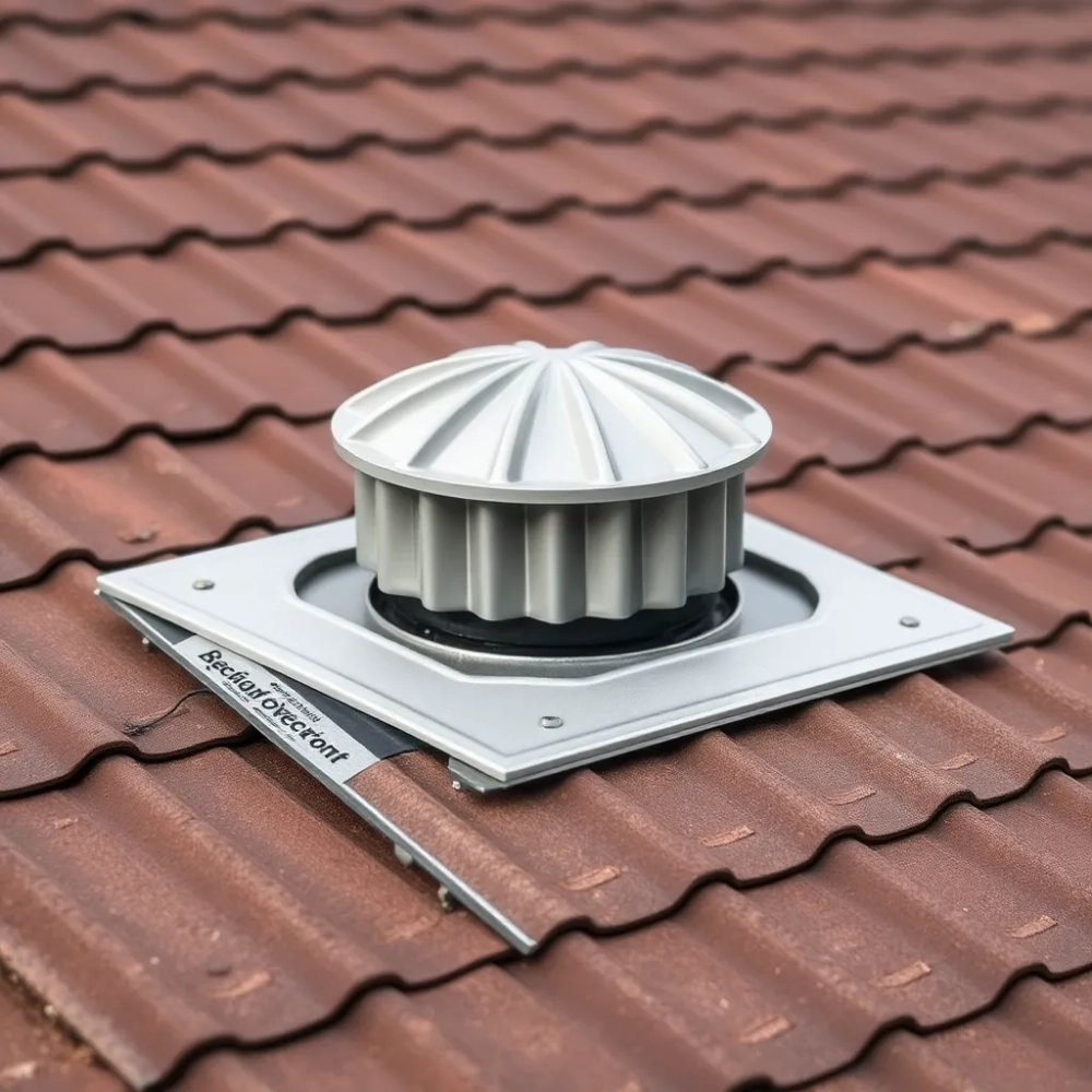 Kominek wentylacyjny do blachy falistej