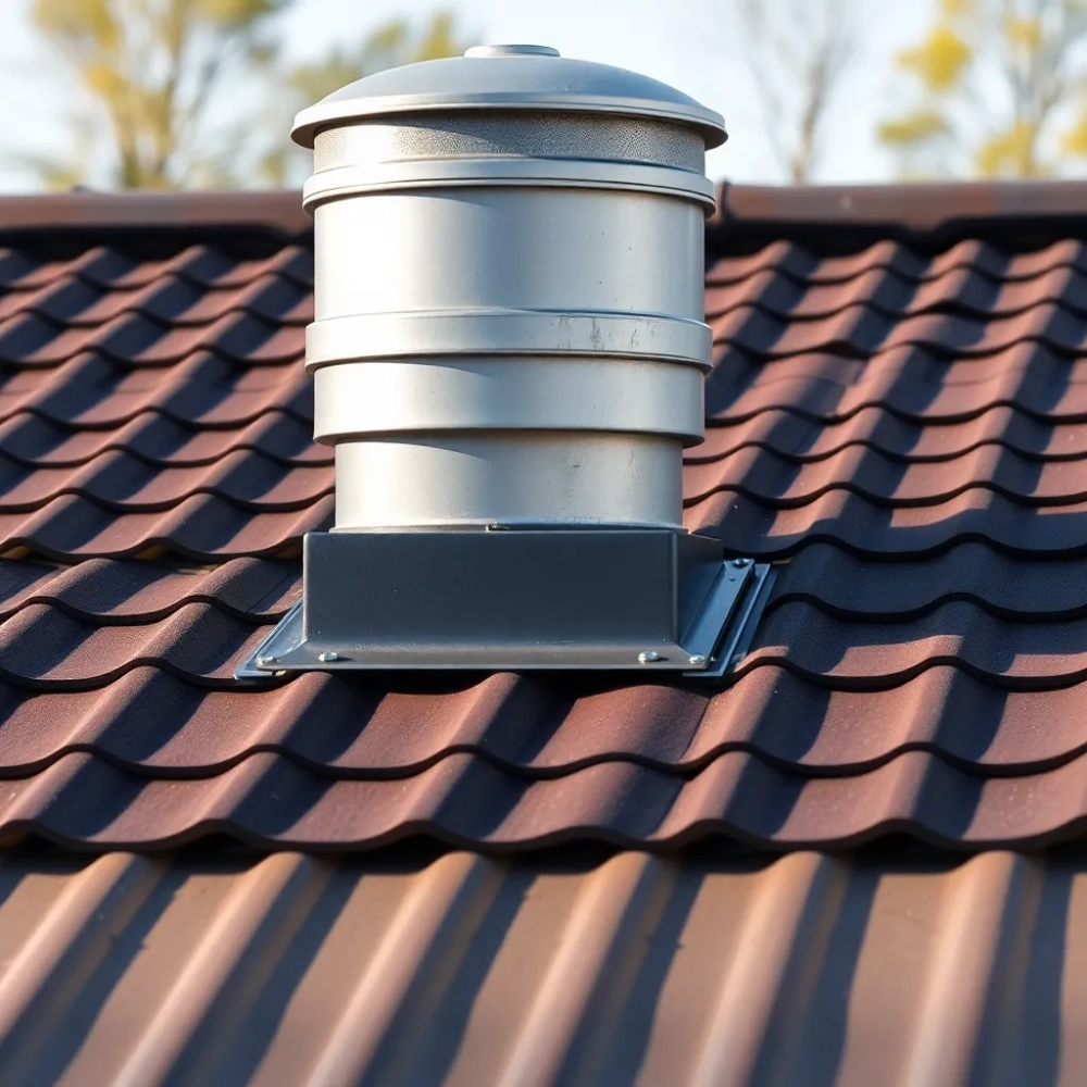 kominek wentylacyjny do blachy trapezowej t14