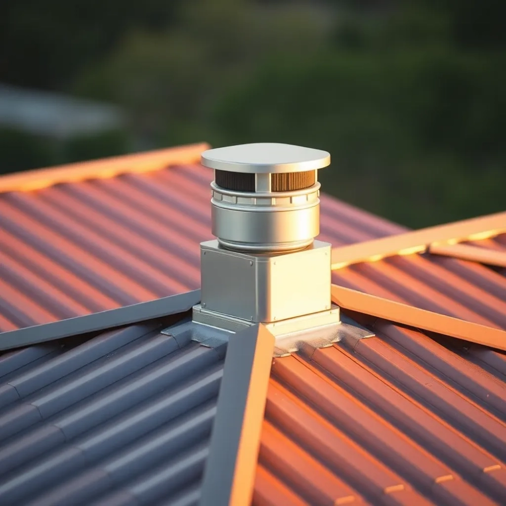 Kominek wentylacyjny do blachy trapezowej T20