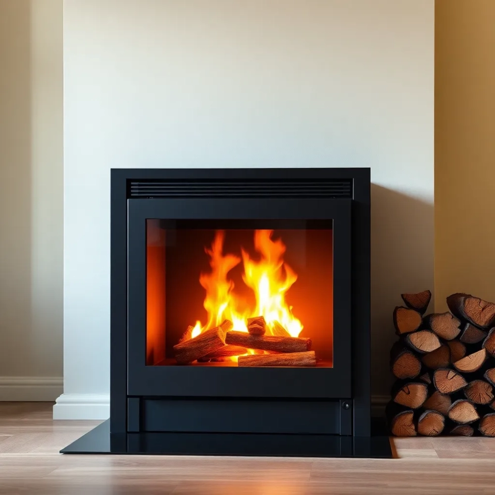 Kominek z płaszczem wodnym 12 kW