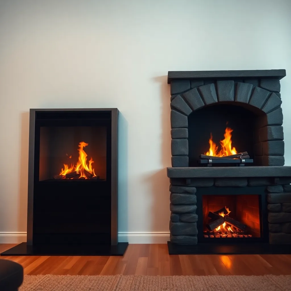 Kominek z płaszczem wodnym czy bez