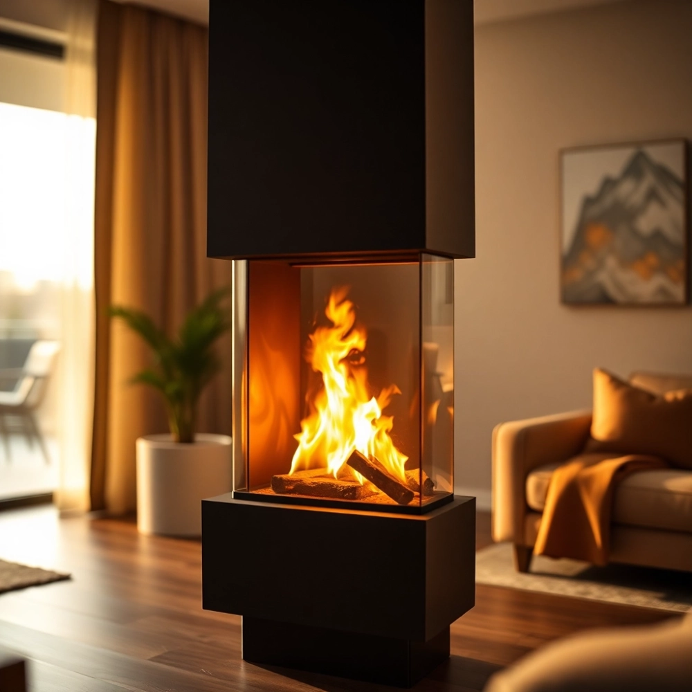 kominek z płaszczem wodnym  czy warto