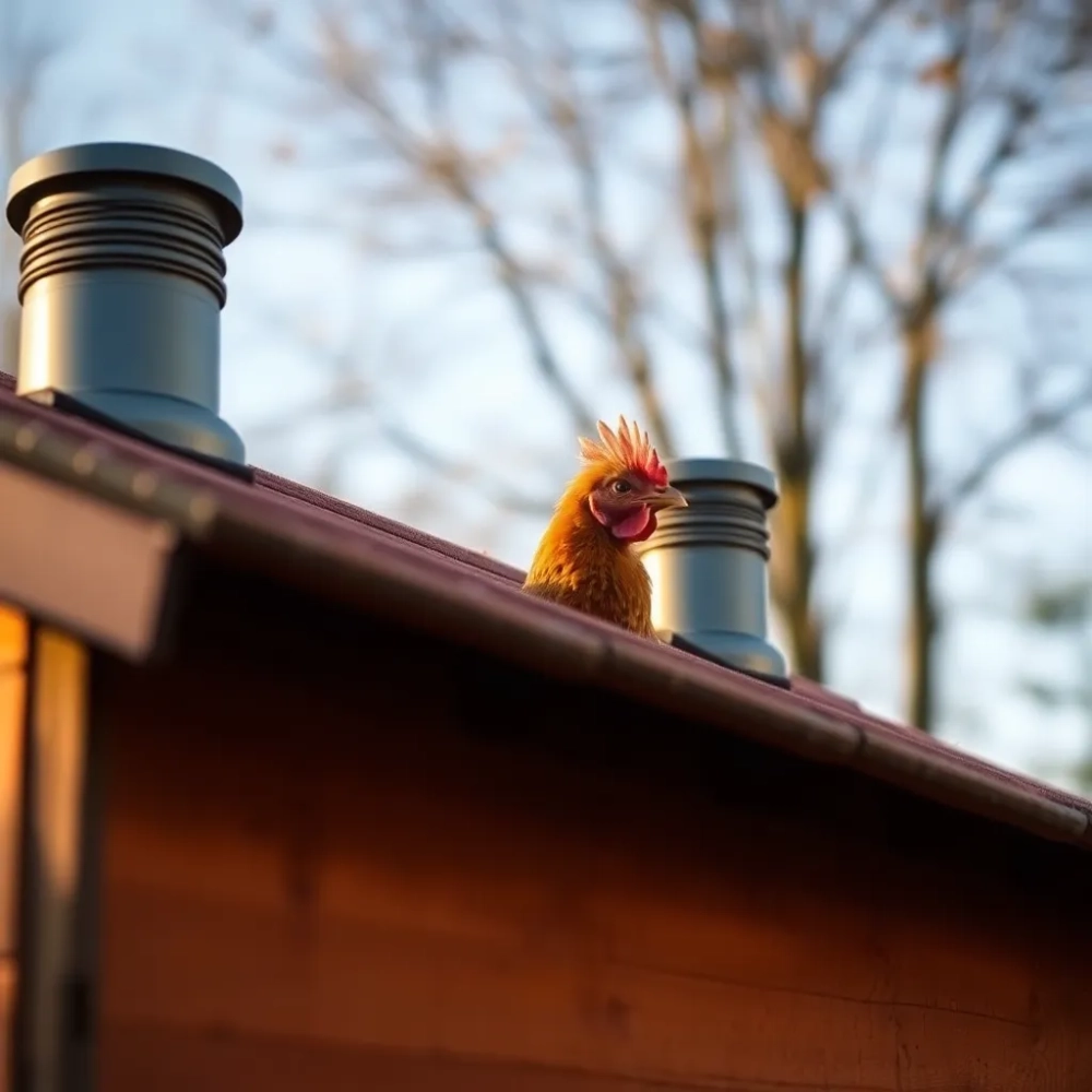 Kominy wentylacyjne do kurnika