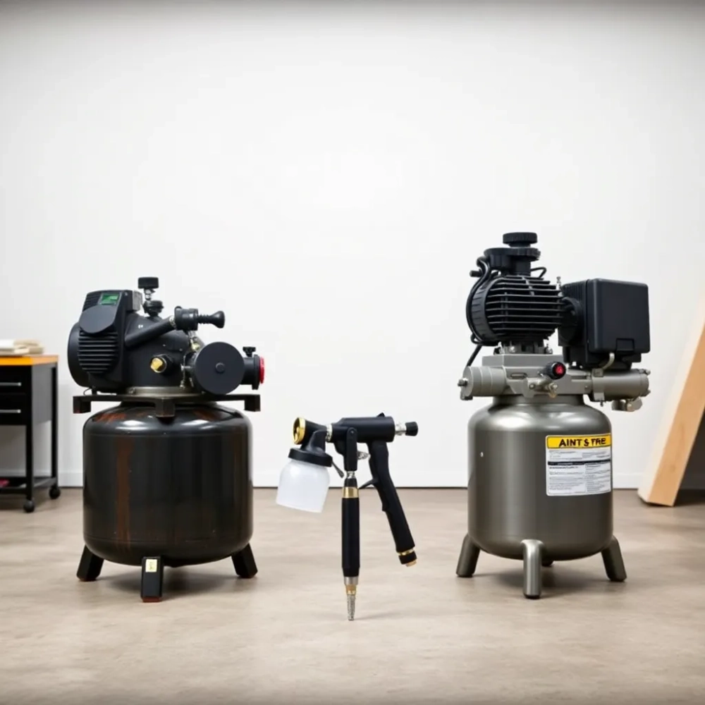 Kompresor Olejowy Czy Bezolejowy Do Malowania?