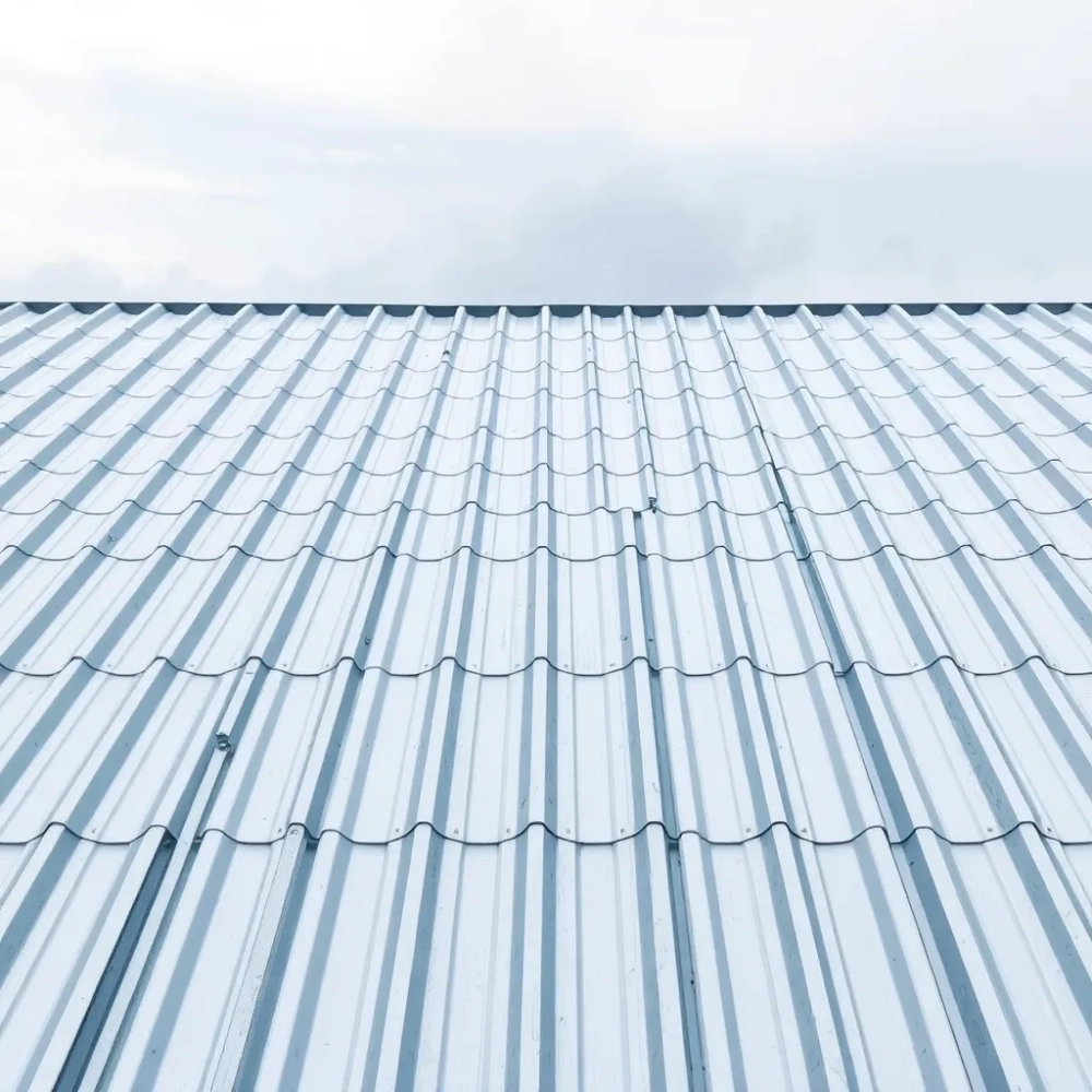 Konstrukcja dachu z blachy