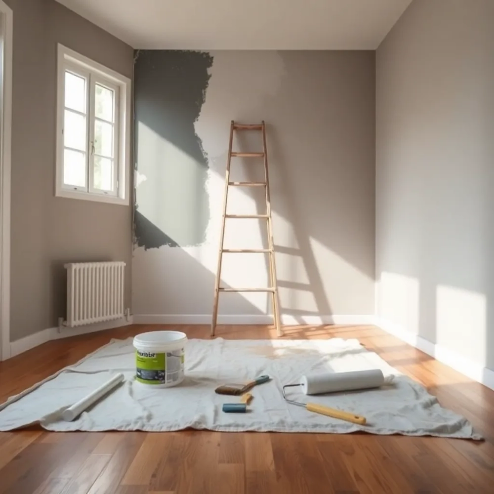 Koszt malowania mieszkania 40m2