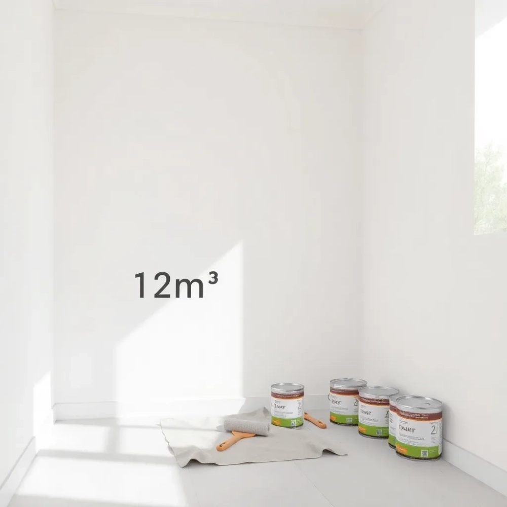 Koszt malowania pokoju 12m2