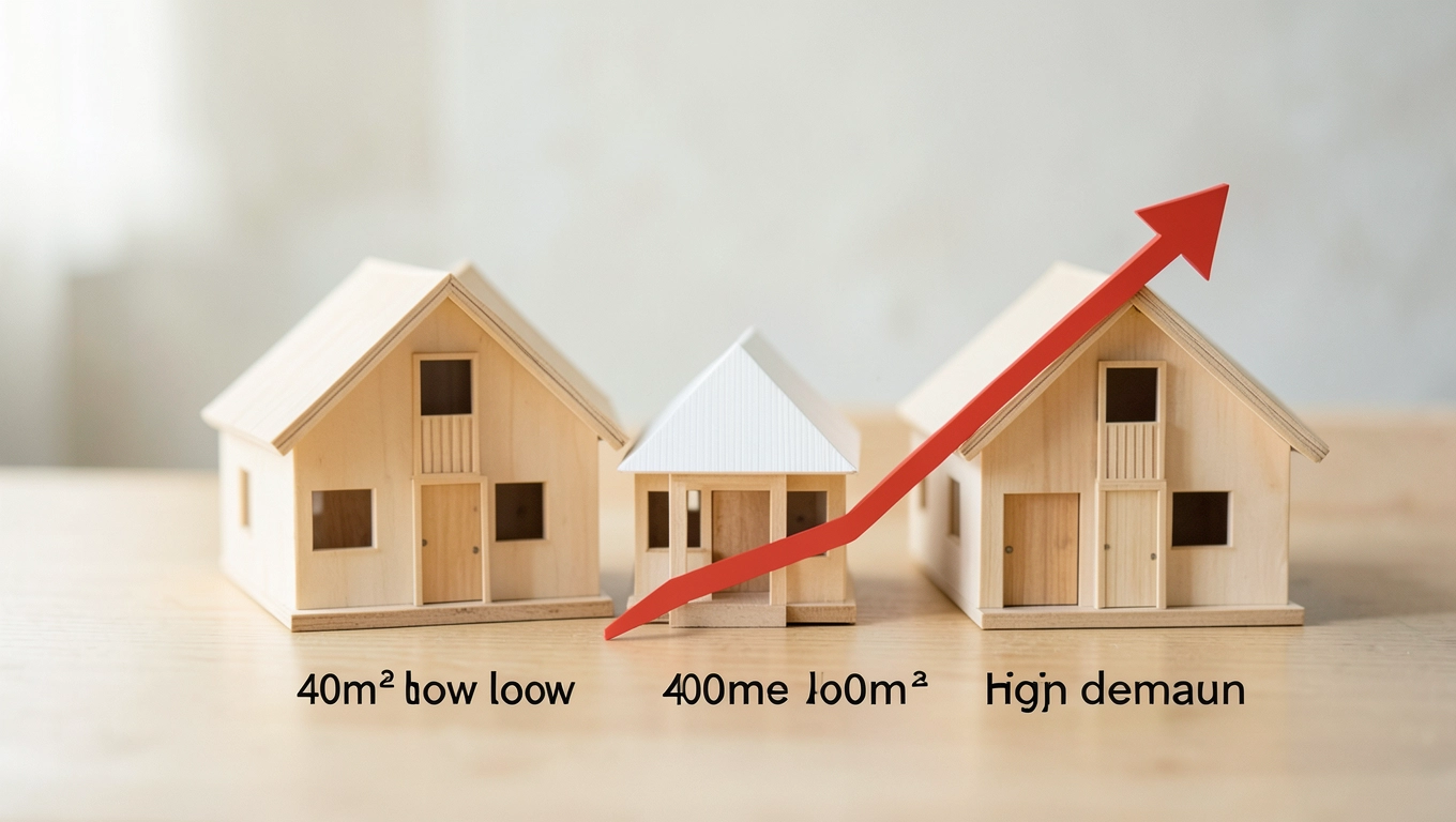 Koszty w zależności od powierzchni domu