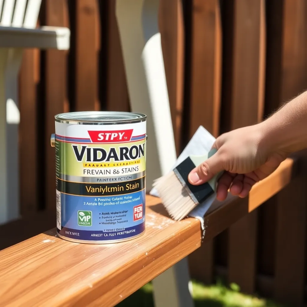 Lakierobejcą VIDARON jak malować