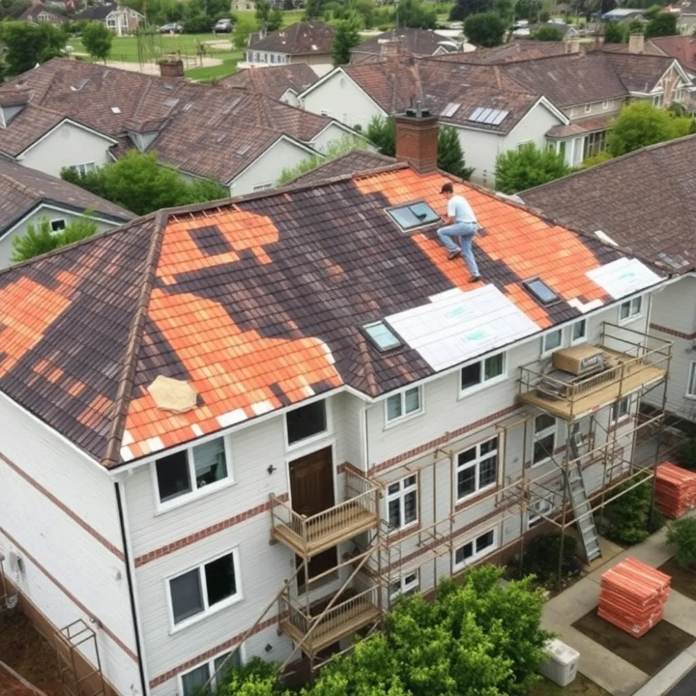 Mała wspólnota mieszkaniowa remont dachu