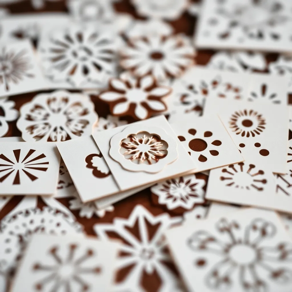 Małe szablony do malowania