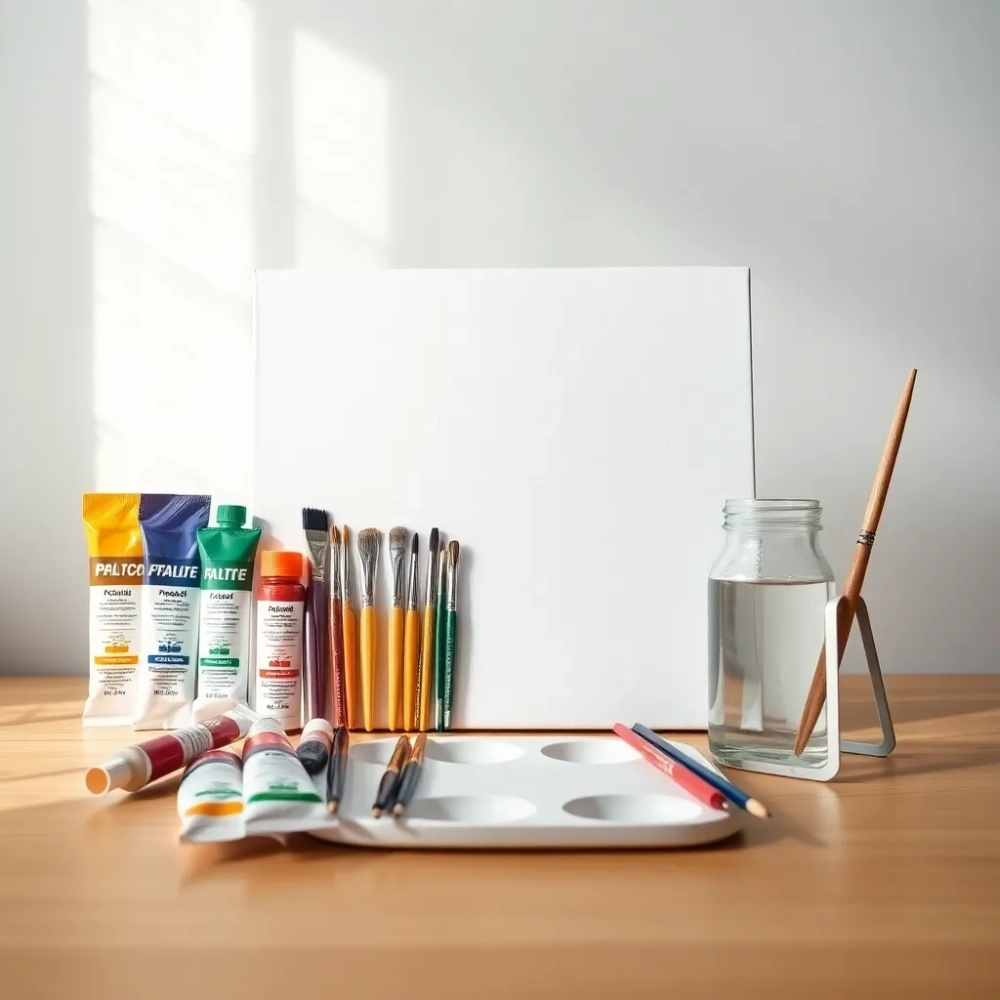 Malowanie akrylami jak zacząć