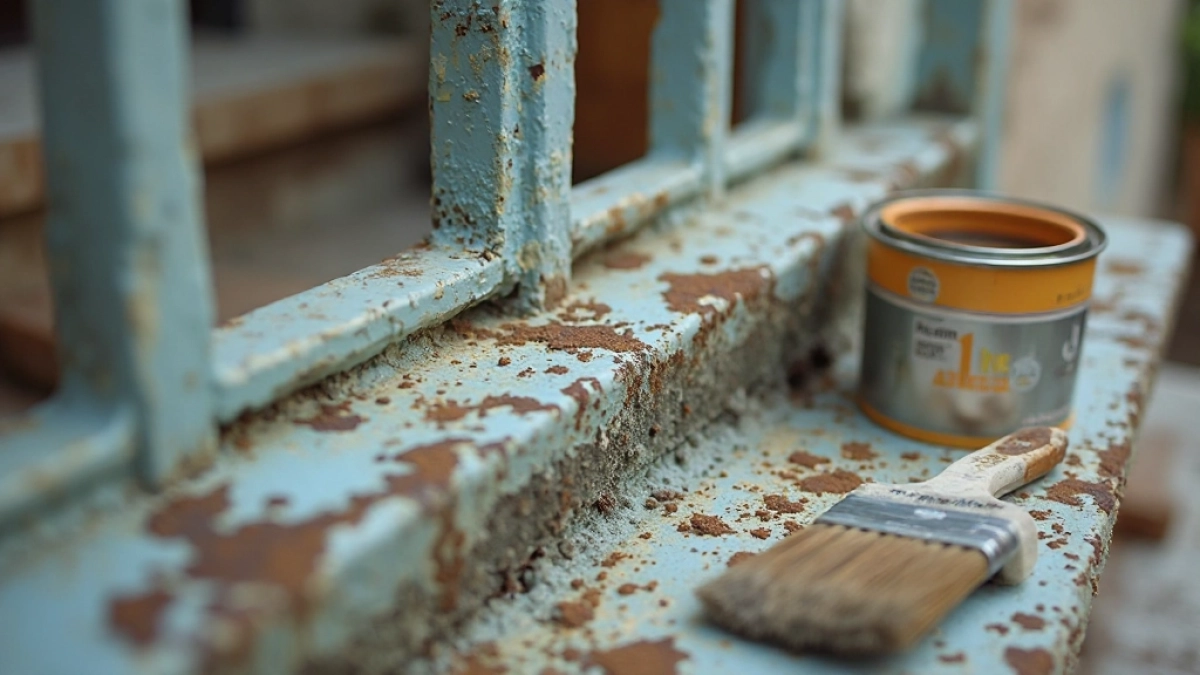 Malowanie balustrady pędzlem cena