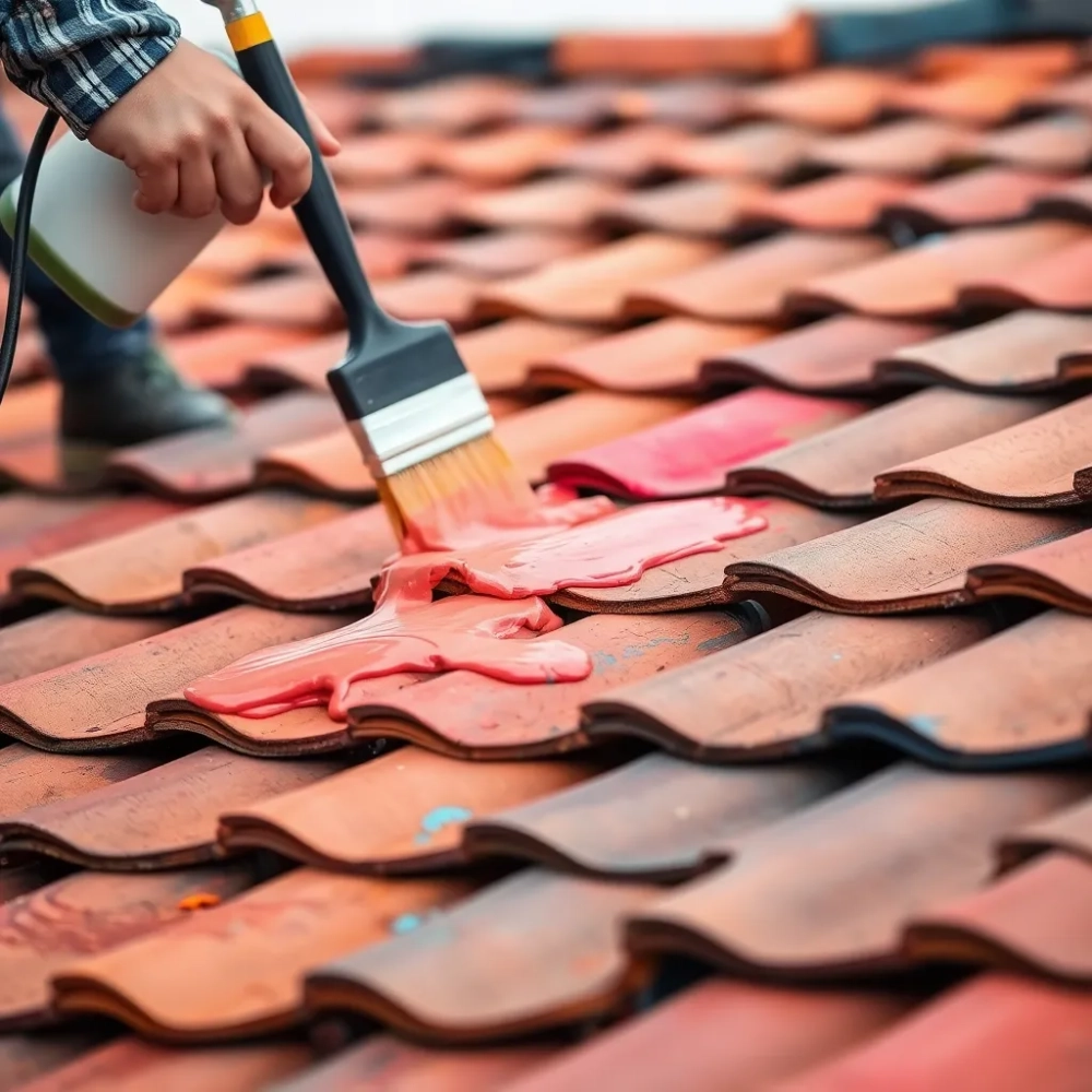 Malowanie dachu cena 2024