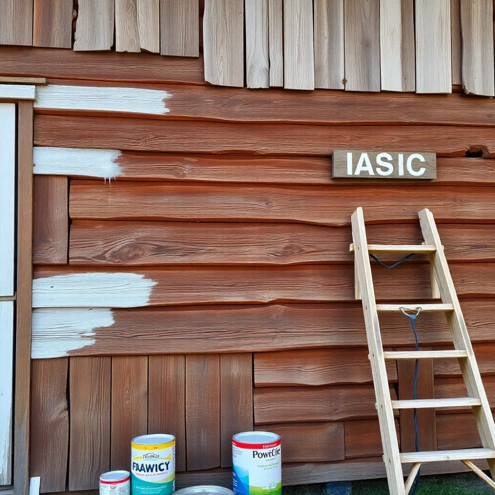 Malowanie domów drewnianych cena