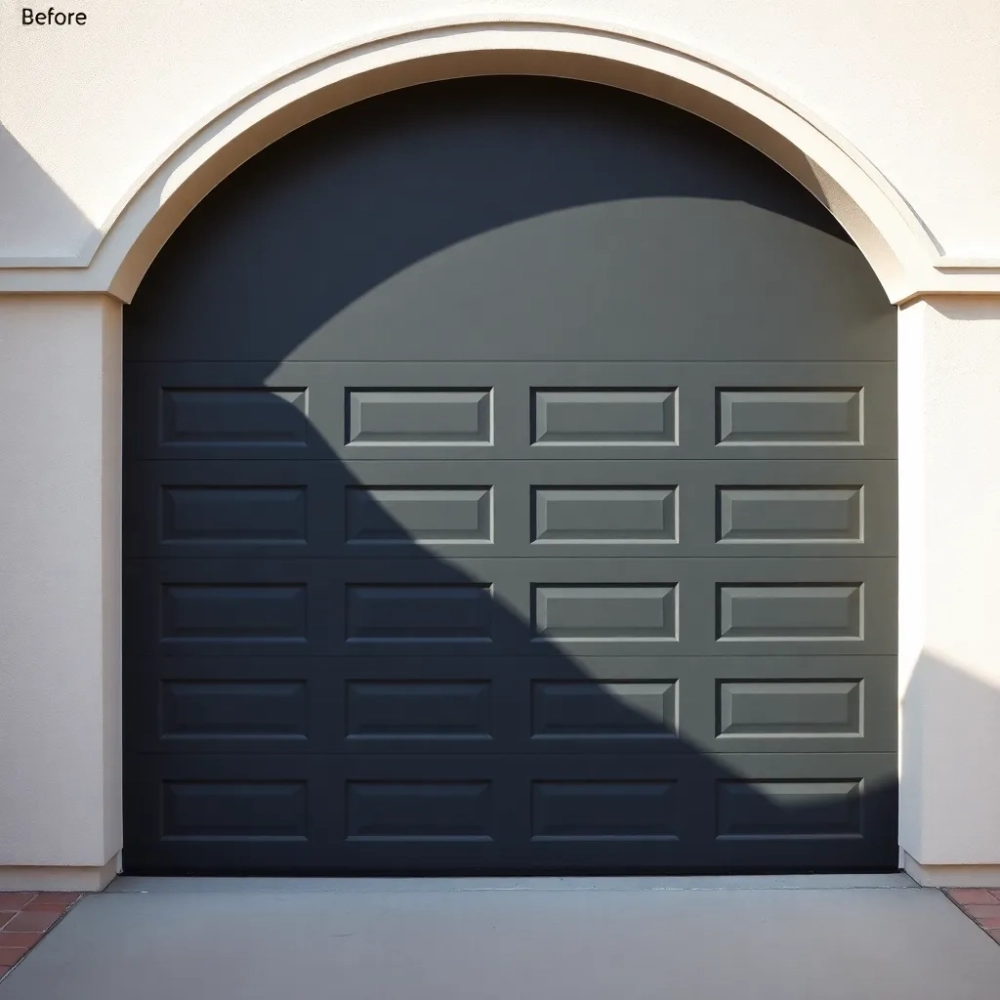 Malowanie drzwi garażowych cena