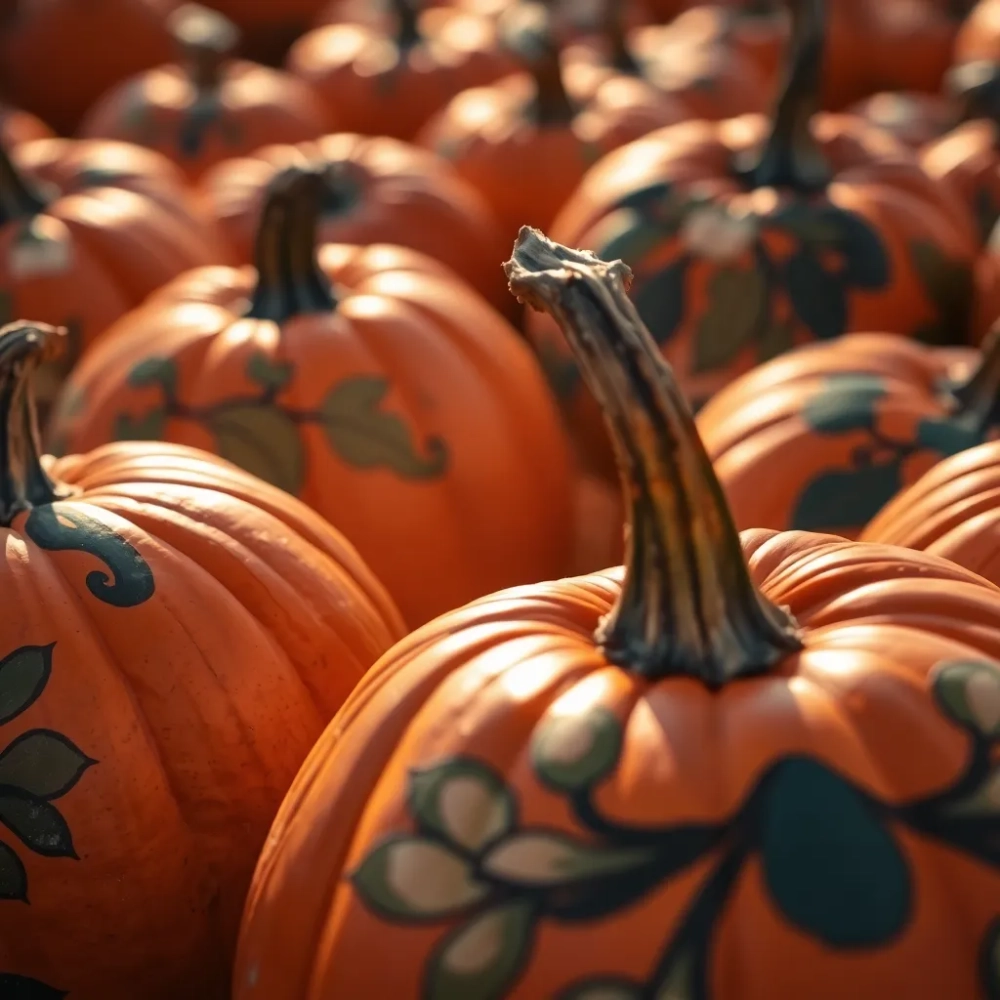 Malowanie dyni wzory