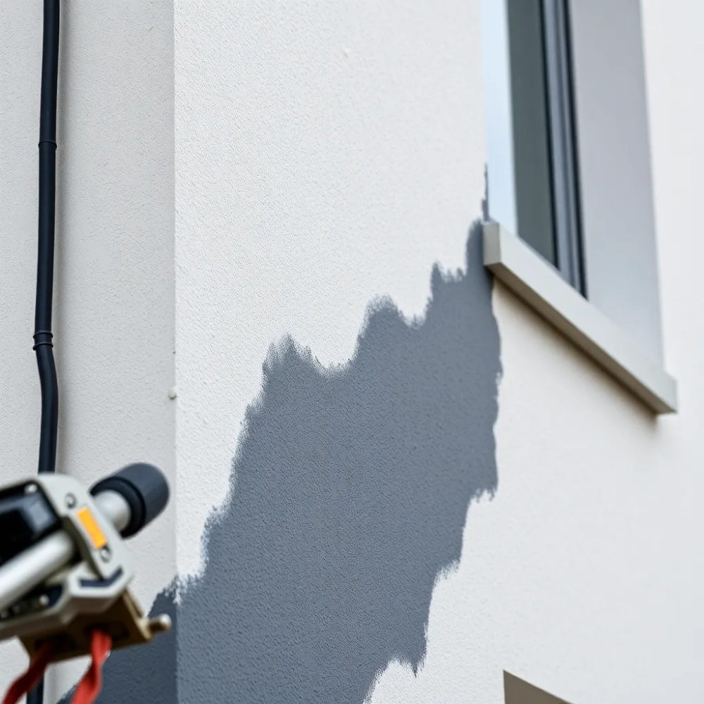 Malowanie elewacji cena za m2