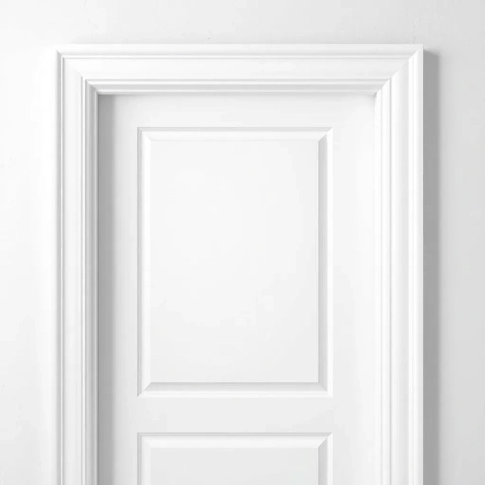 Malowanie futryn drewnianych na biało