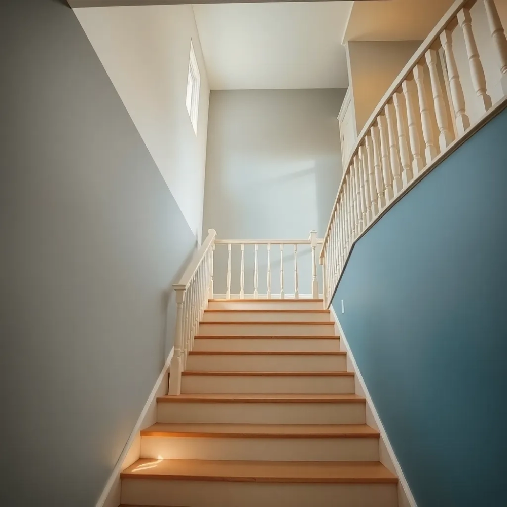 Malowanie klatek schodowych w blokach