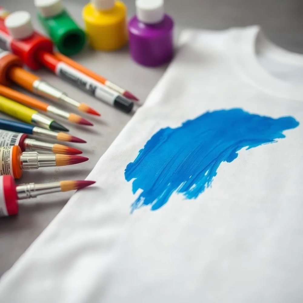 Malowanie KOSZULEK farbami do tkanin