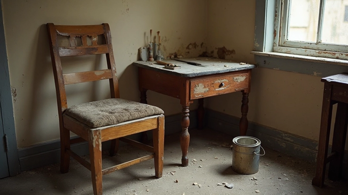 Malowanie lakierowanego drewna bez szlifowania