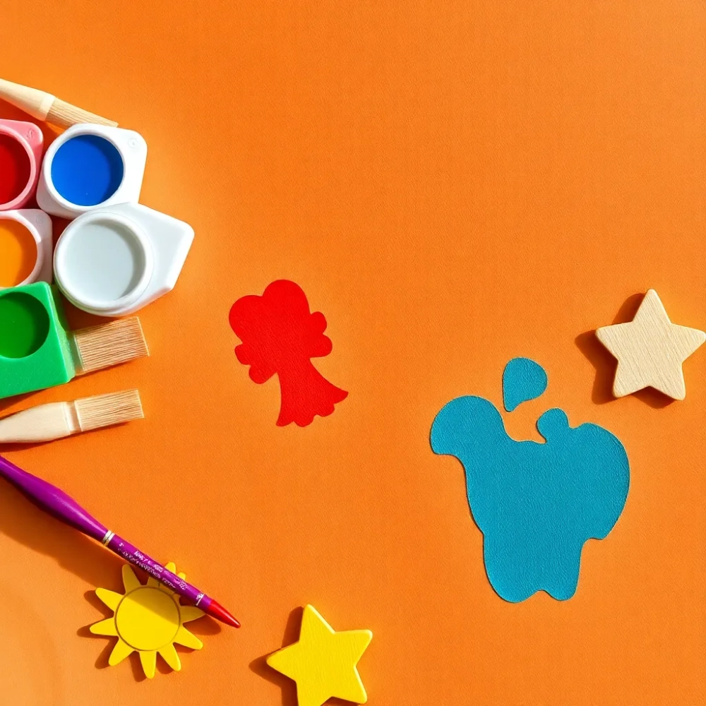 Malowanie na drewnie dla dzieci