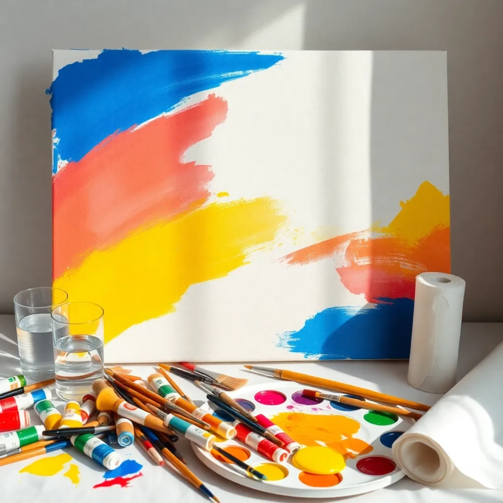 Malowanie na płótnie dla początkujących