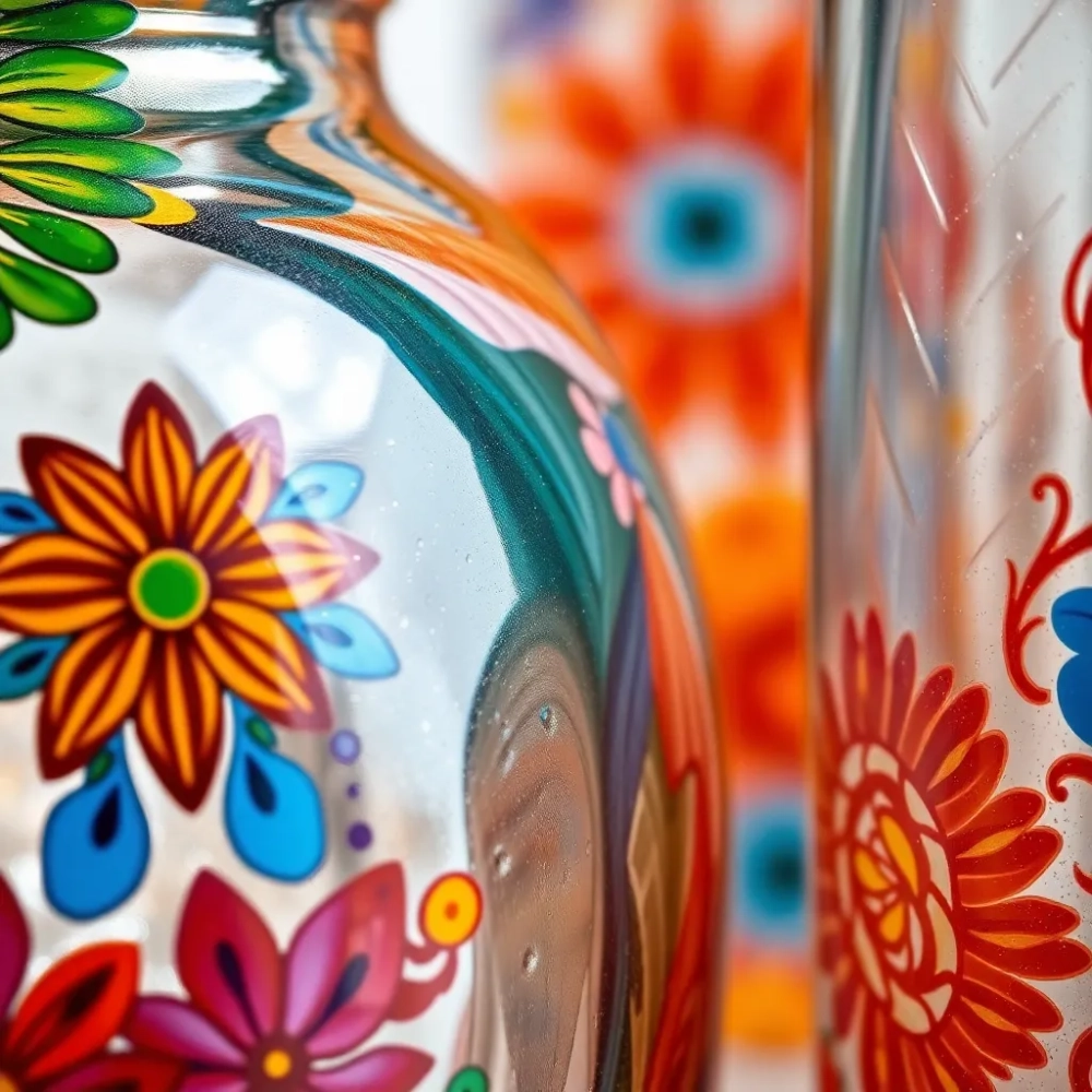 Malowanie na szkle wzory